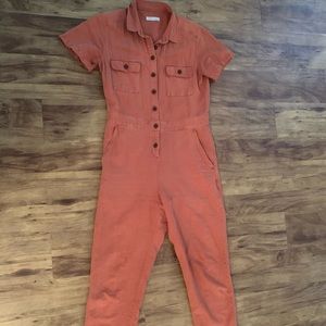S.E.A. Jumpsuit by Outerknown (burnt orange)